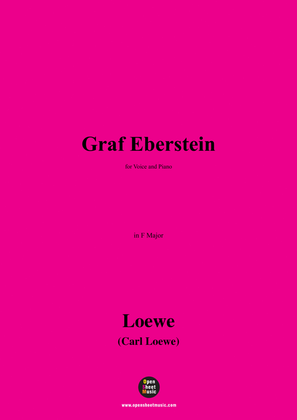 C. Loewe-Graf Eberstein(Zu Speier im Saale da hebt sich ein Klingen),in F Major