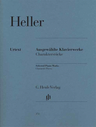 Book cover for Selected Piano Works – Character Pieces