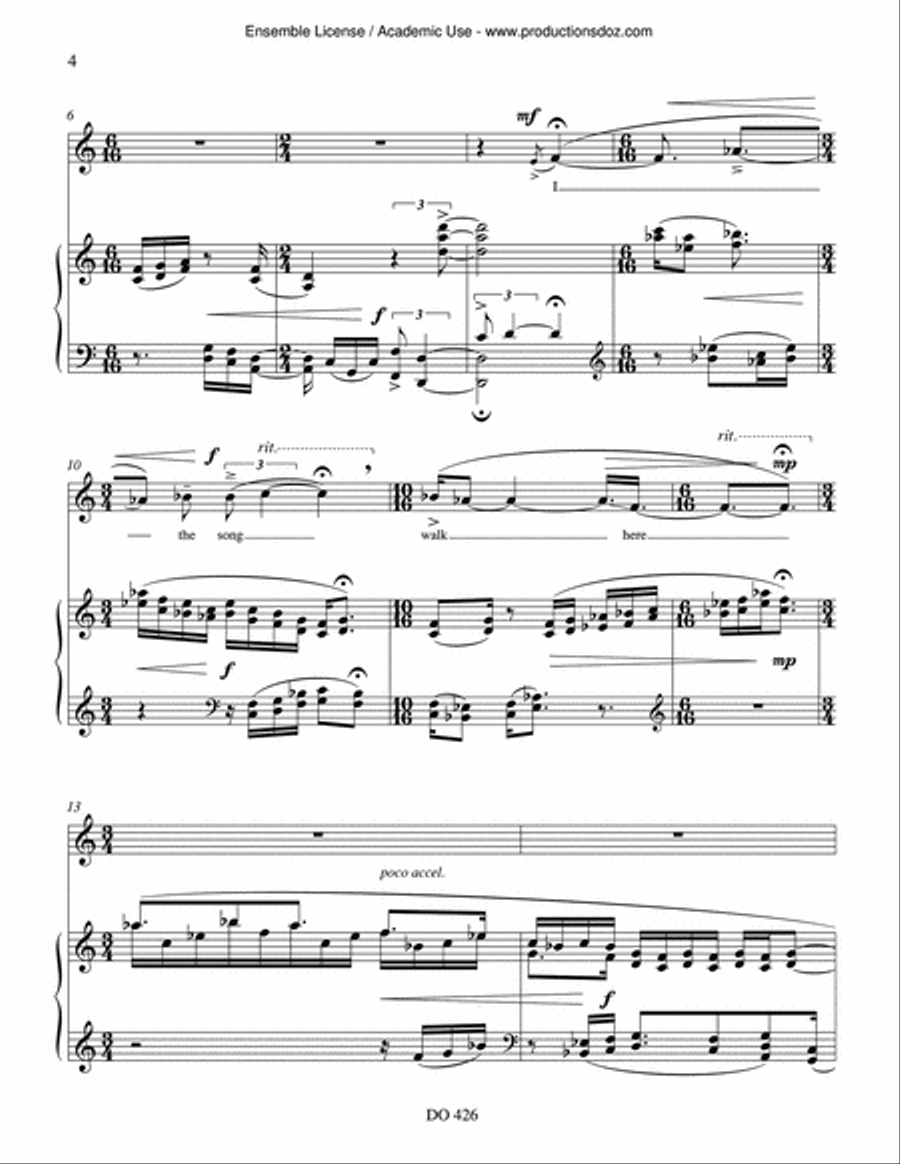 Like a String of Jade Jewels Voice Solo scores gallery preview page 4
