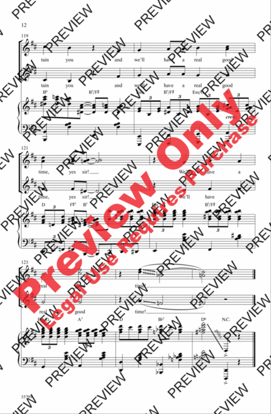 Let Me Entertain You Let Me Entertain You Women's Choir scores gallery preview page 12