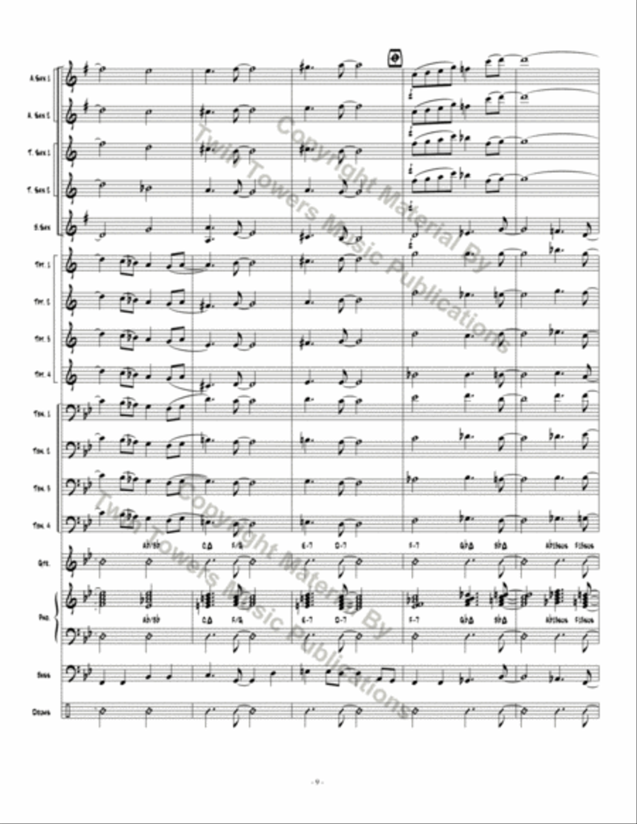Rubaswing Jazz Ensemble scores gallery preview page 10