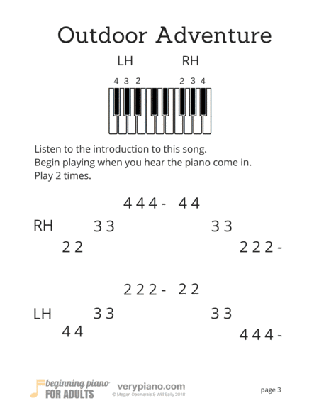 Beginning Piano For Adults