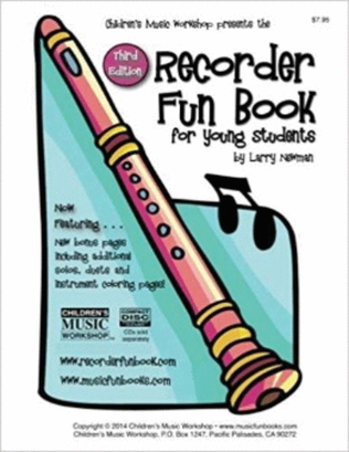 Book cover for The Recorder Fun Book