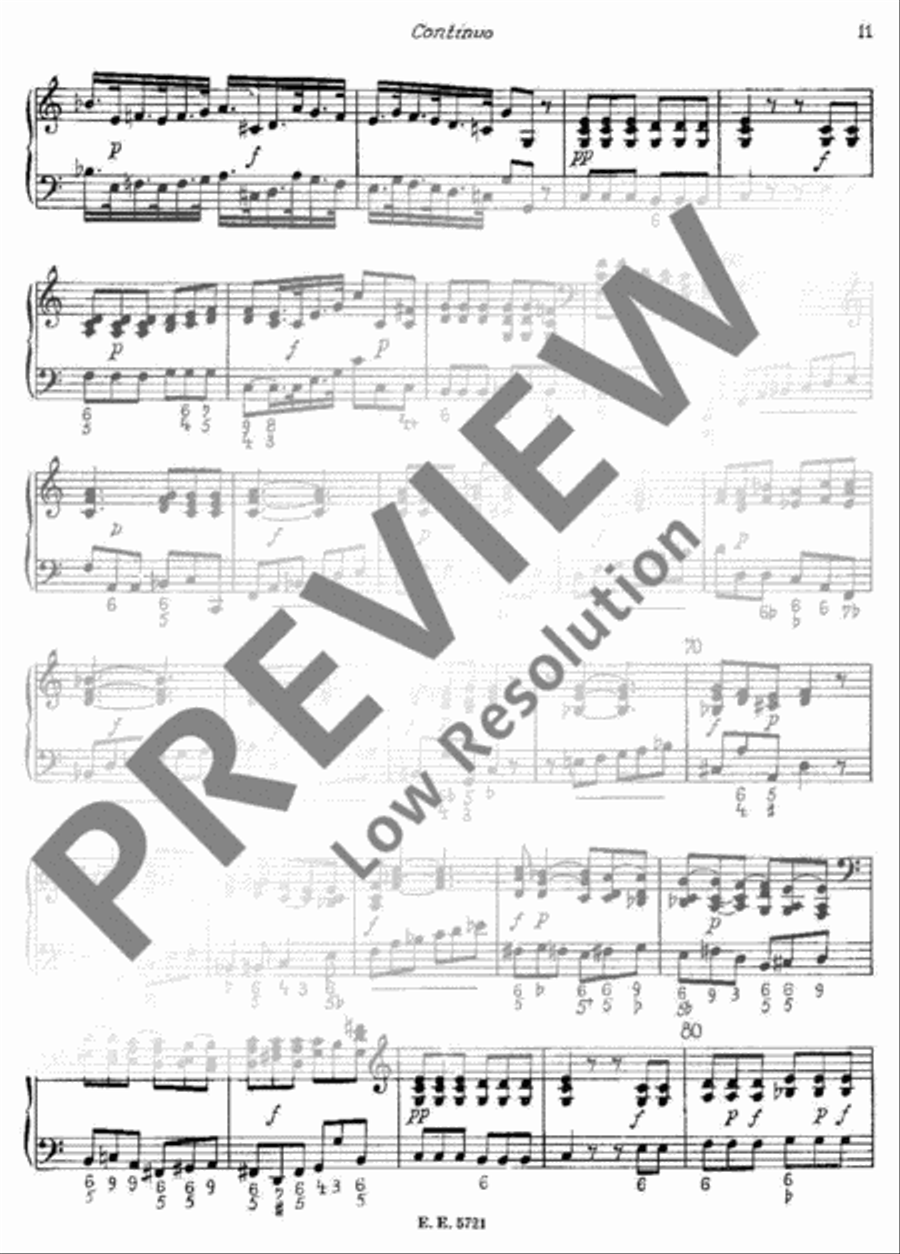 Concerto A minor Piano and Keyboard scores gallery preview page 12