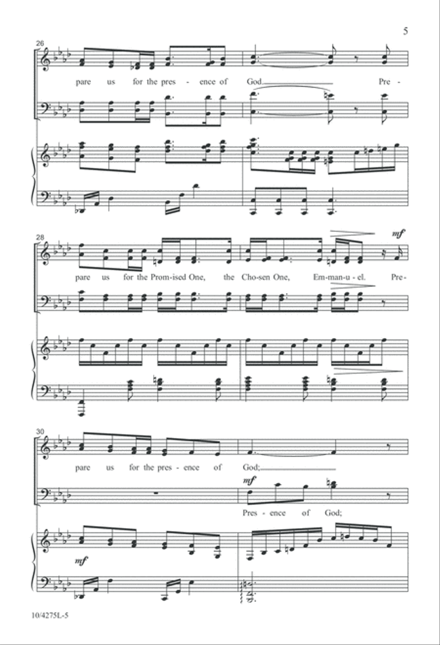 Awaken and Prepare Us Awaken and Prepare Us 4-Part scores gallery preview page 5