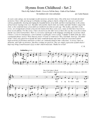 Hymns from Childhood - Set 2 (solo)