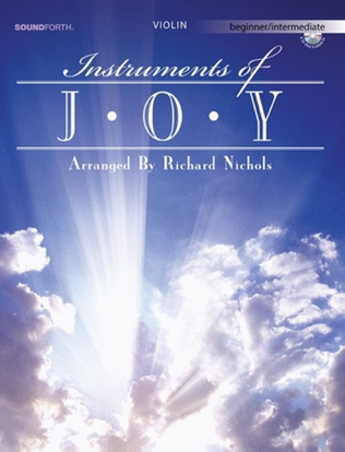 Book cover for Instruments of Joy - Violin Book and CD