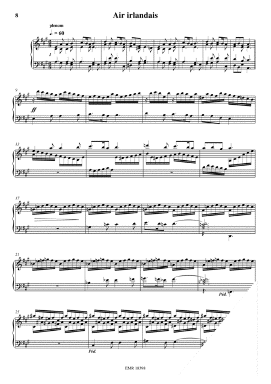 18 Preludes sur des airs anciens Organ scores gallery preview page 7