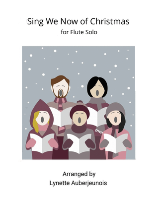 Sing We Now of Christmas - Flute Solo