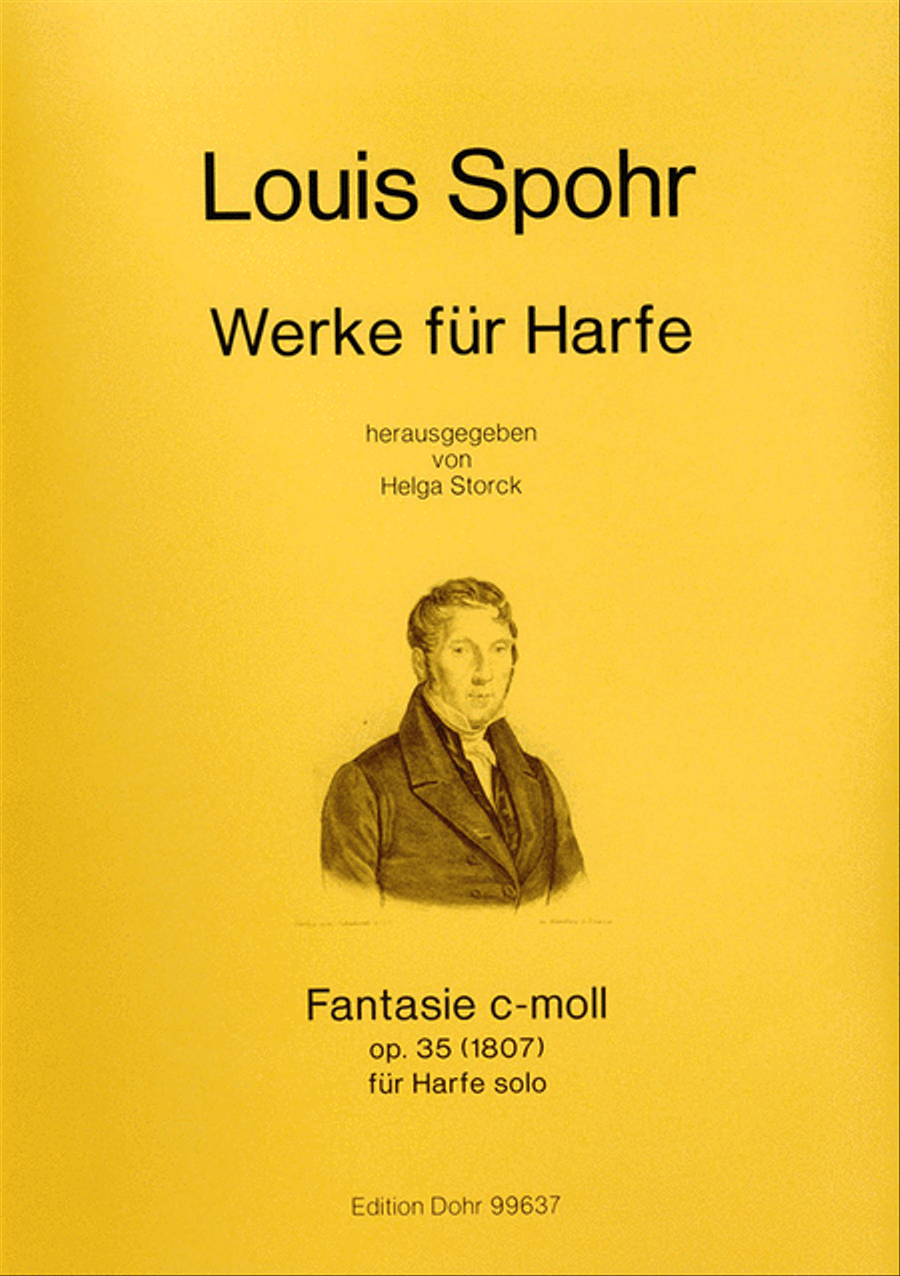 Fantasie für Harfe solo c-Moll op. 35 (1807) Harp scores gallery preview page 1