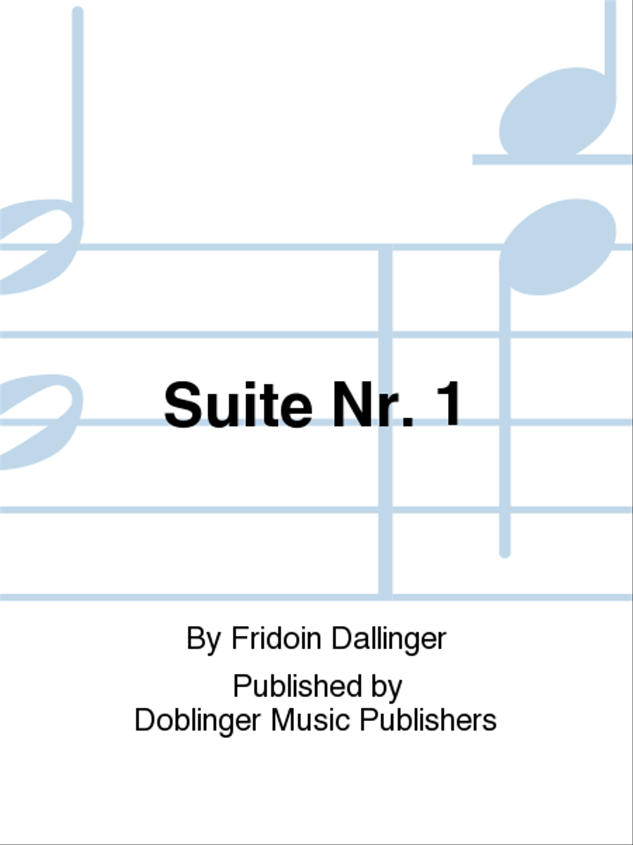 Suite Nr. 1 Woodwind Quintet scores gallery preview page 1