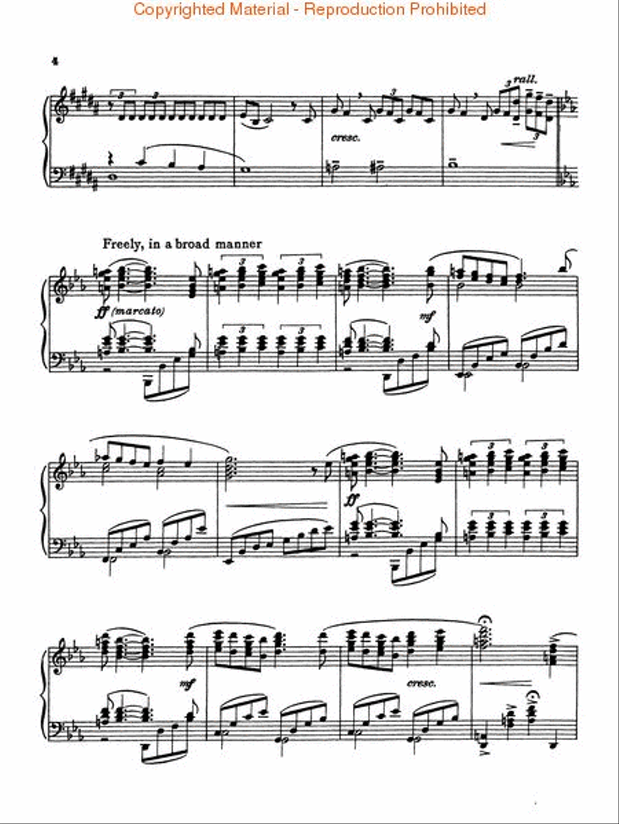 Maria (from West Side Story) Piano Solo scores gallery preview page 3