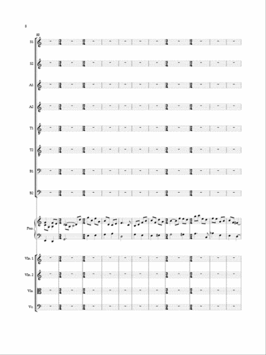 Luminous Night of the Soul (Full Score and Instrumental