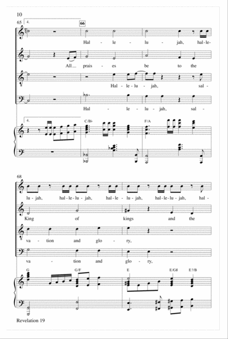 Revelation 19 Choir scores gallery preview page 10