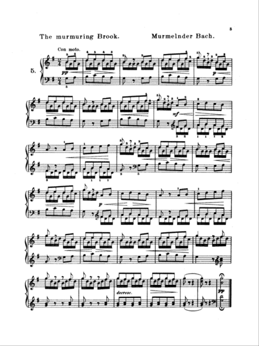 Gurlitt: Album for the Young, Op. 140 Piano Solo scores gallery preview page 1