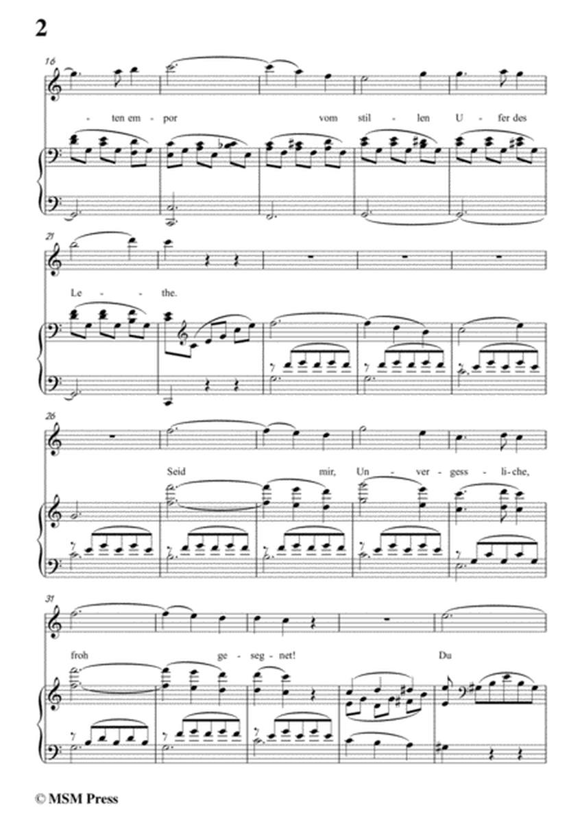 Schubert-Die Schatten,in C Major,for Voice&Piano image number null