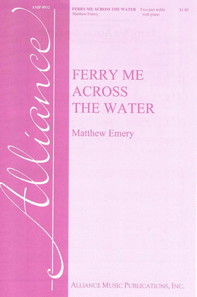 Book cover for Ferry Me Across the Water