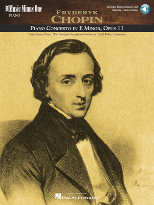 Book cover for Chopin – Concerto in E Minor, Op. 11