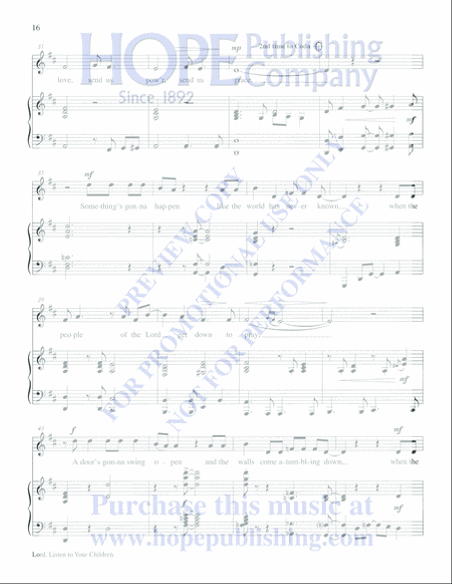 Seven Sacred Vocal Solos High Voice scores gallery preview page 19