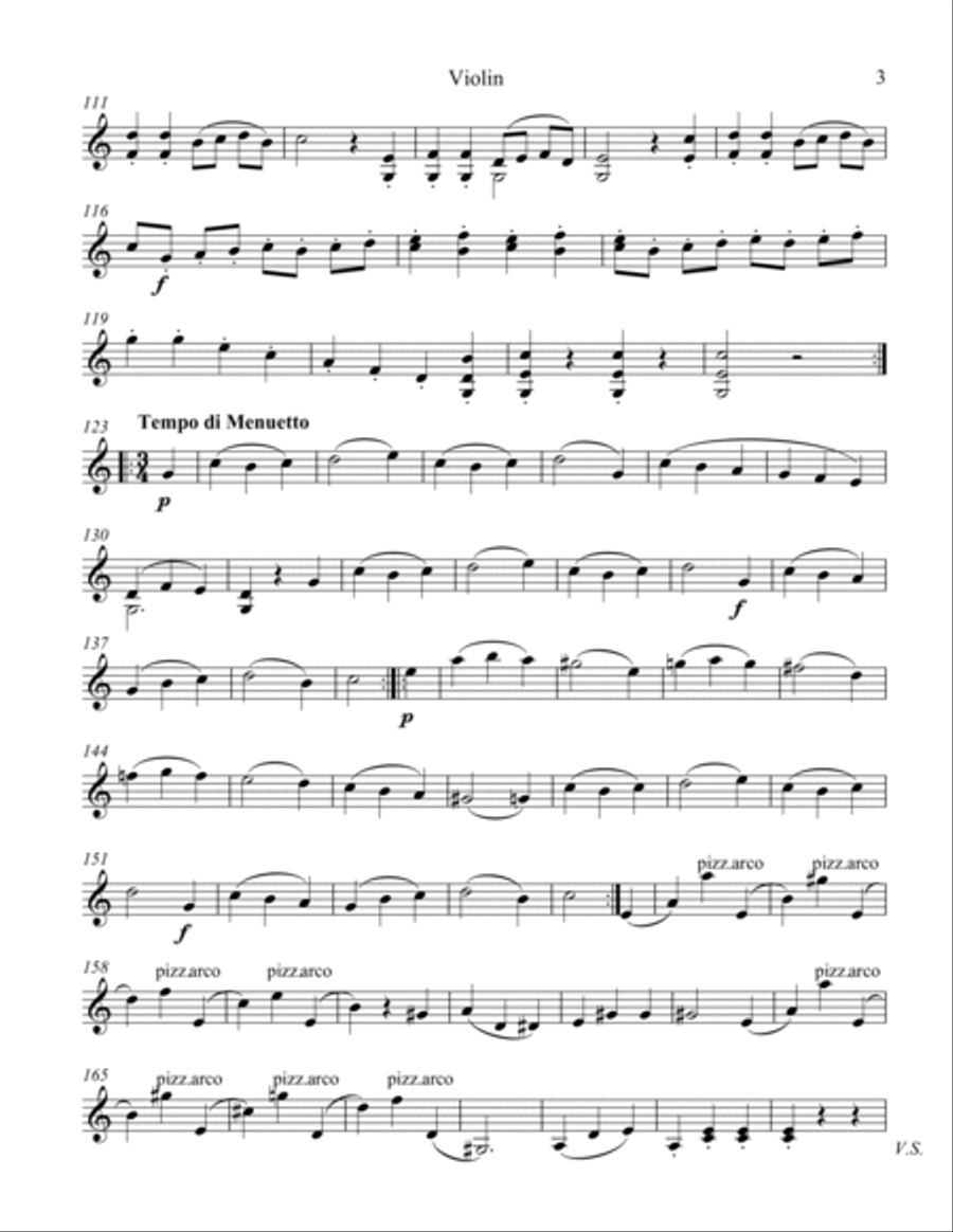 Duo #1 Violin Solo scores gallery preview page 3