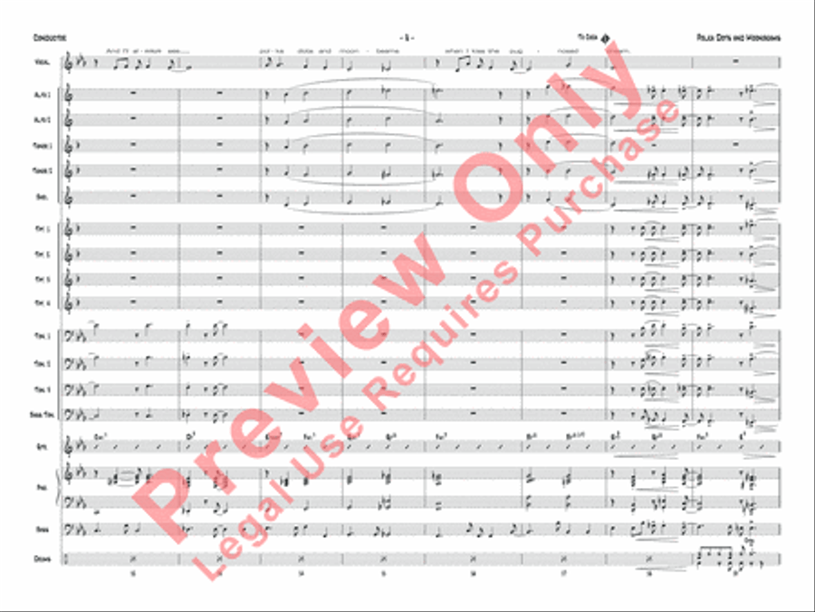 Polkadots and Moonbeams Jazz Ensemble scores gallery preview page 11