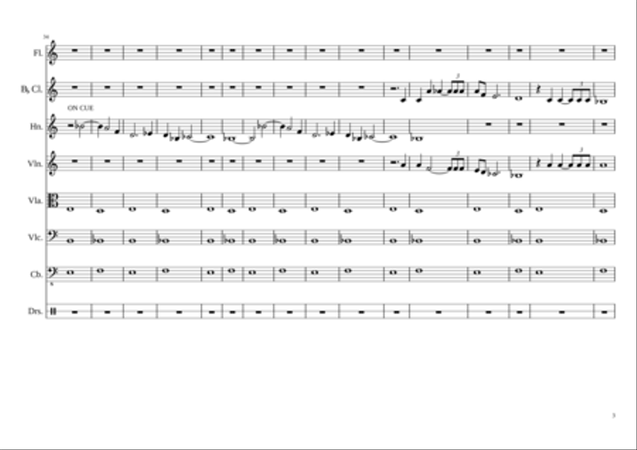 Sweet Pea - Score Only Jazz Ensemble scores gallery preview page 3