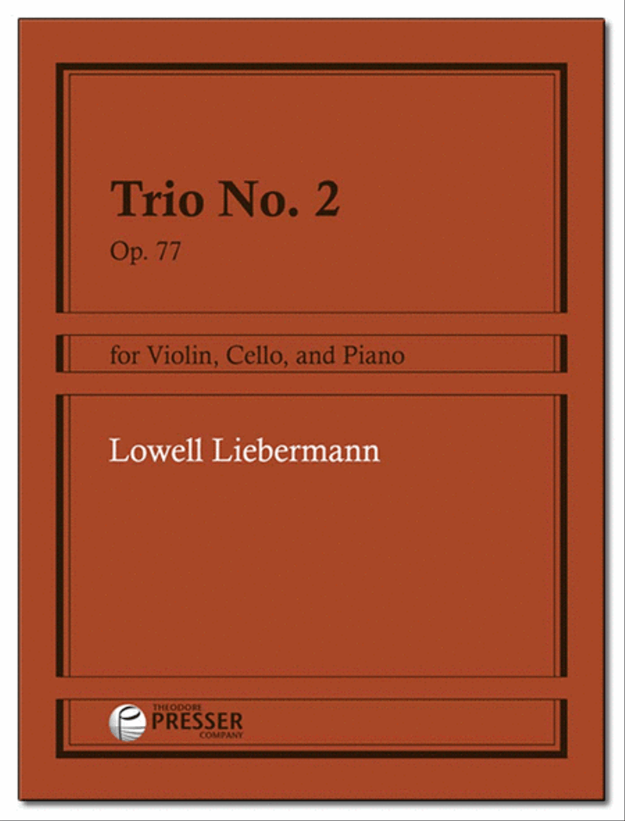 Trio No. 2 Trio No. 2 Piano Trio scores gallery preview page 1