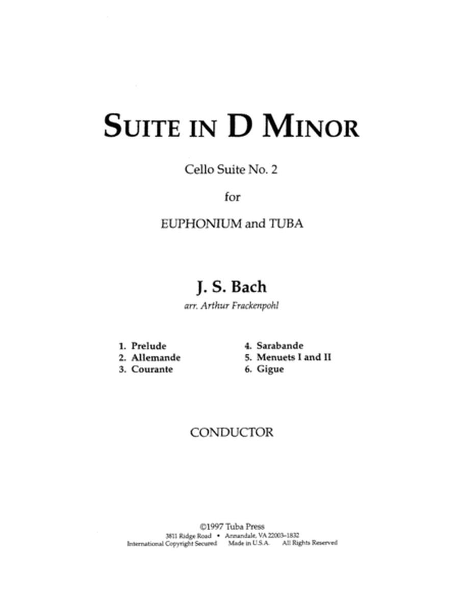 Suite in D minor
