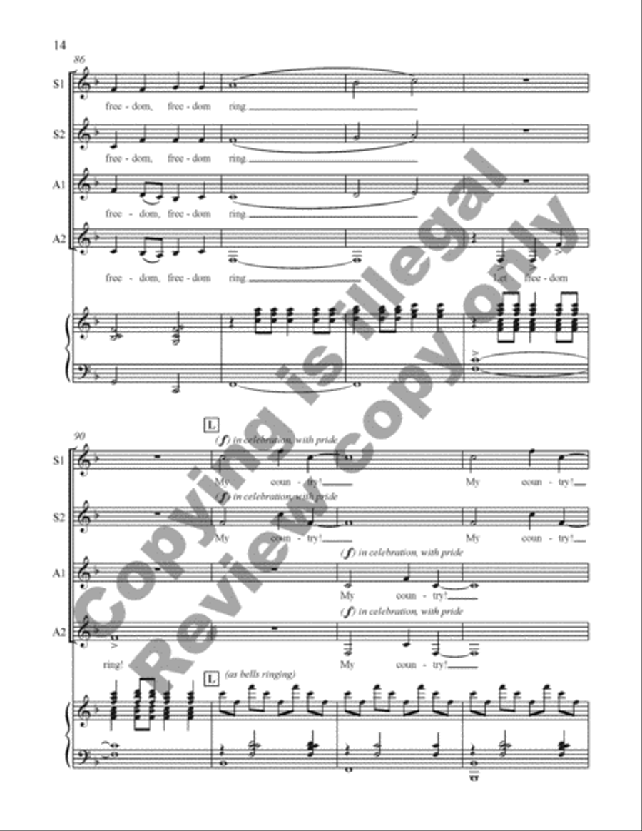 I, Too, Sing America Children's Choir scores gallery preview page 26