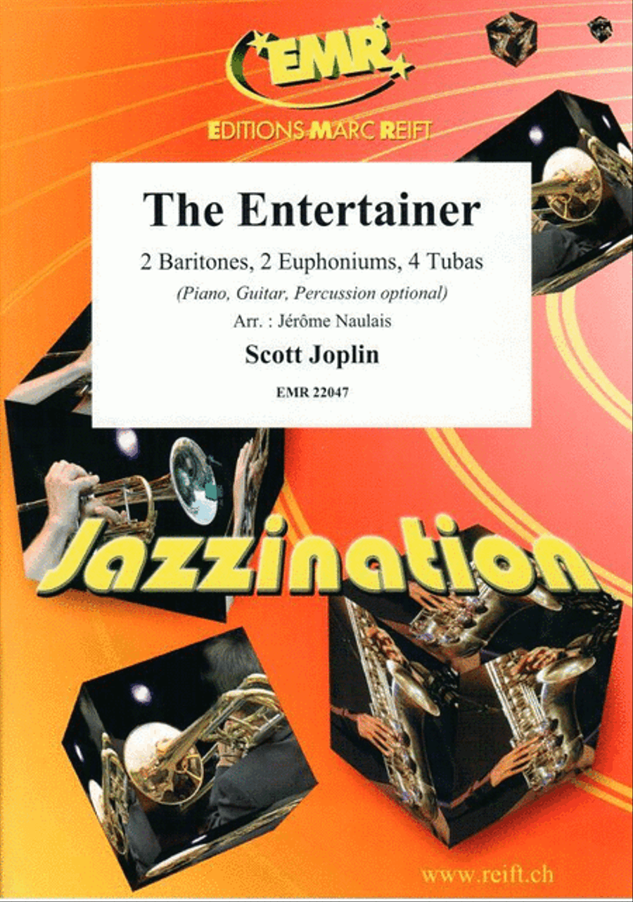 The Entertainer Brass Ensemble scores gallery preview page 1