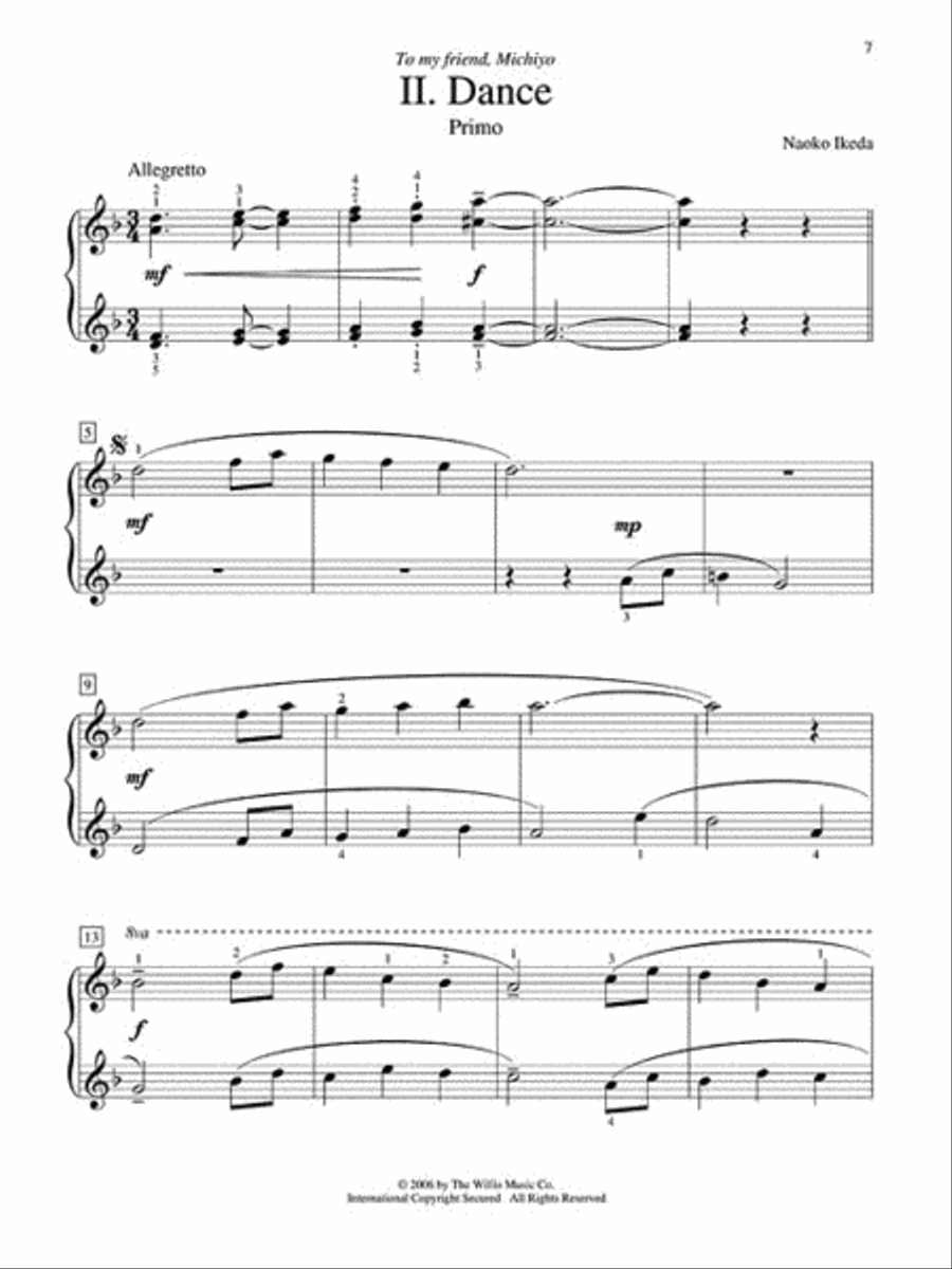 Pandora 1 Piano, 4-Hands scores gallery preview page 5