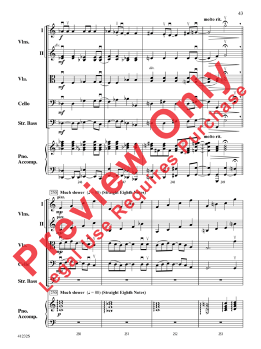Pippin String Orchestra scores gallery preview page 44