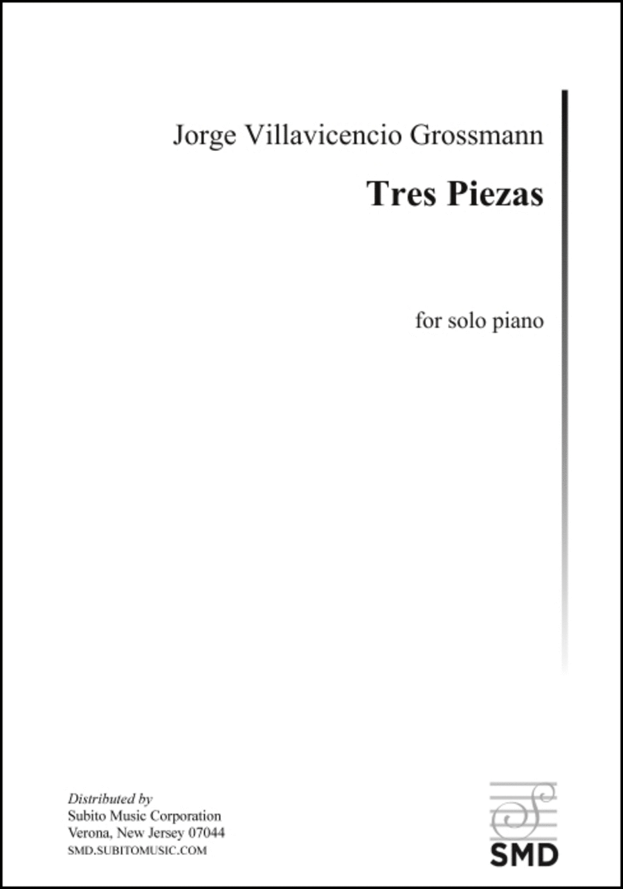 Tres Piezas Harpsichord scores gallery preview page 1