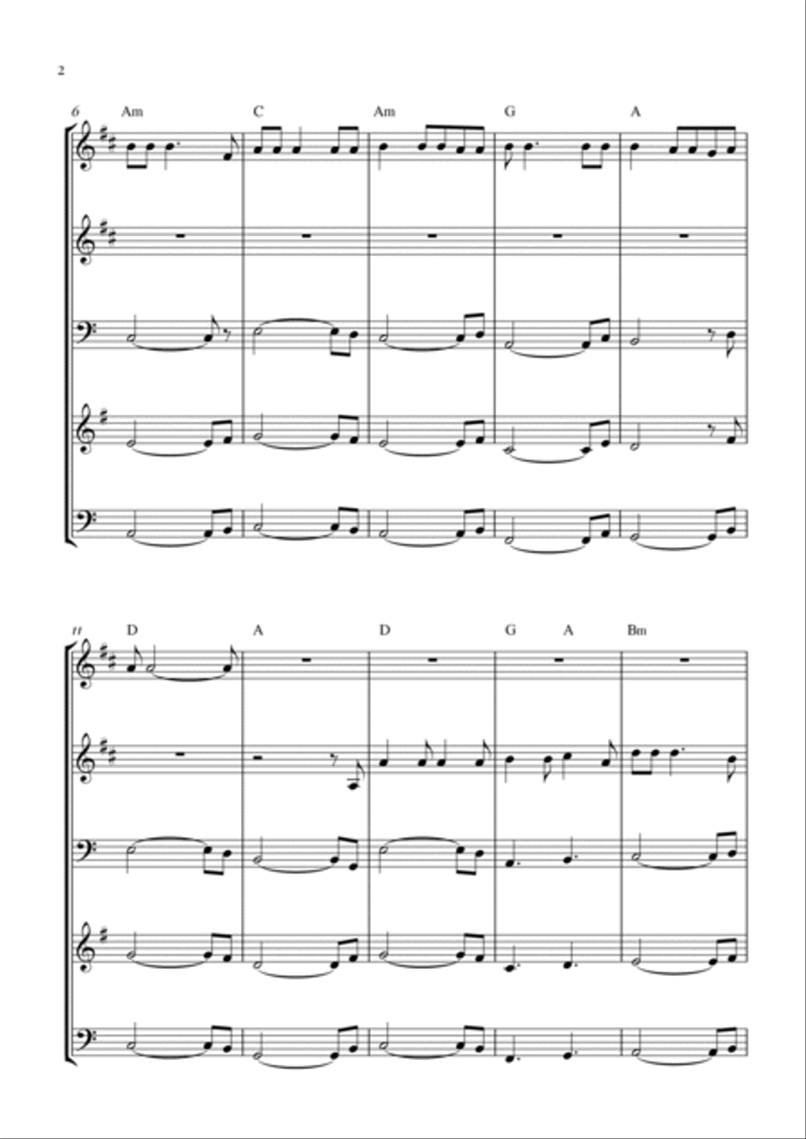 Hallelujah Horn scores gallery preview page 2