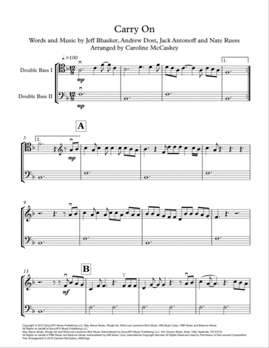 Carry On String Duet scores gallery preview page 3