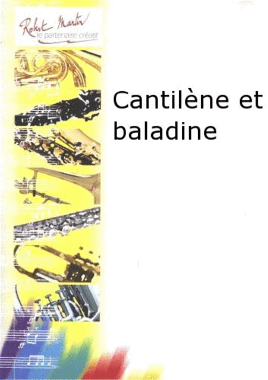 Cantilène et baladine Piano Accompaniment scores gallery preview page 1