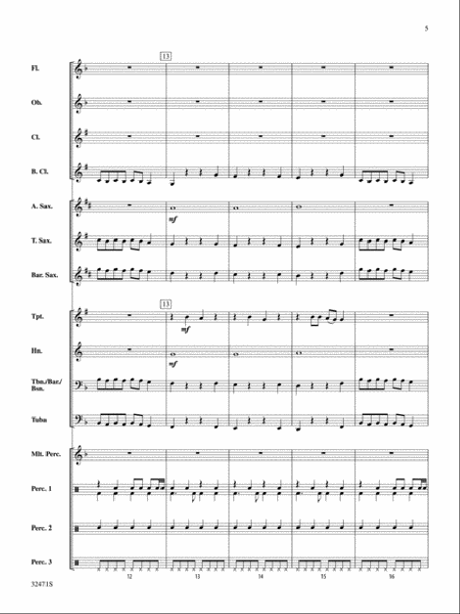 Any Way You Want It Concert Band scores gallery preview page 4