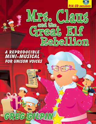 Book cover for Mrs. Claus and the Great Elf Rebellion