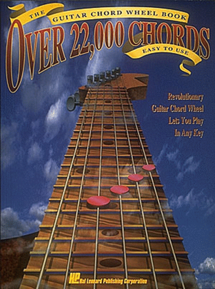 Book cover for The Guitar Chord Wheel Book