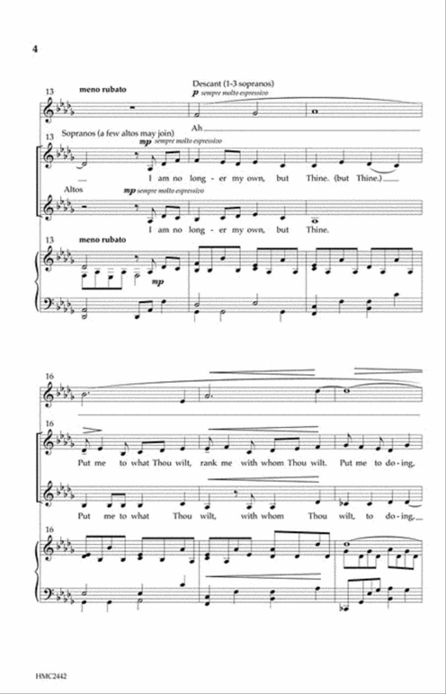 A Covenant Prayer A Covenant Prayer SSAA scores gallery preview page 3