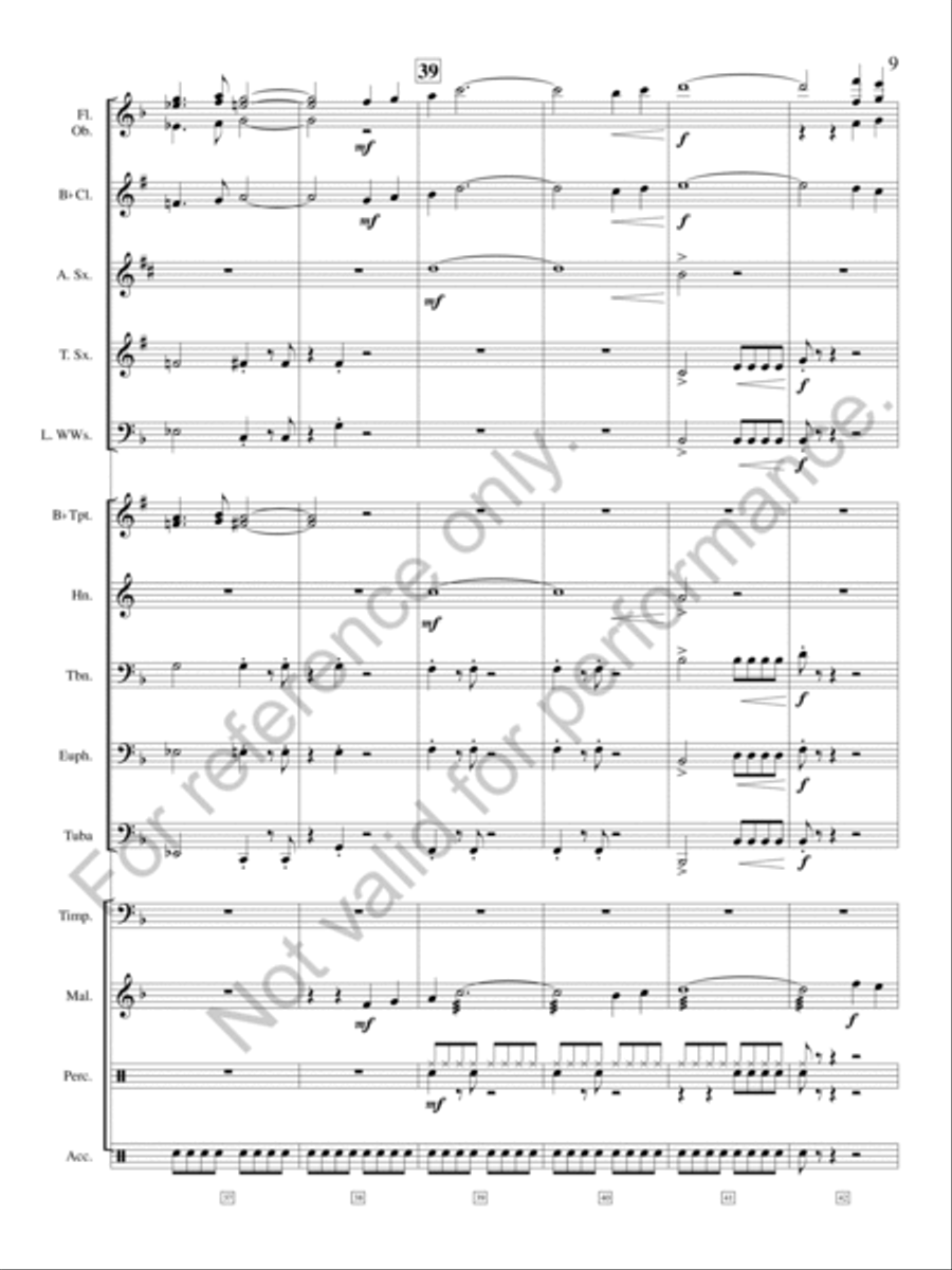 Iditarod Iditarod Concert Band scores gallery preview page 10