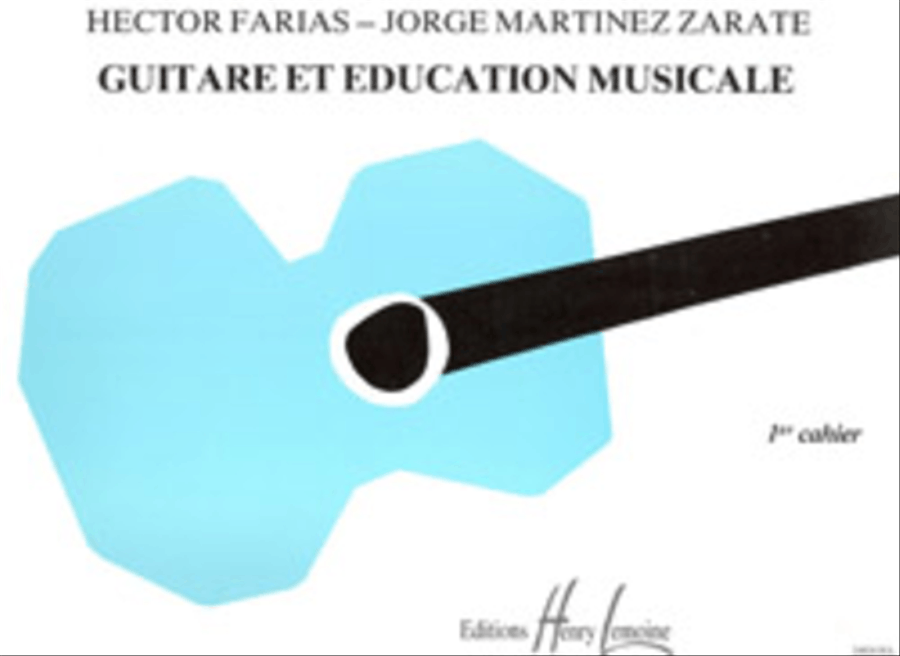Guitare et education musicale - Volume 1 Guitar scores gallery preview page 1