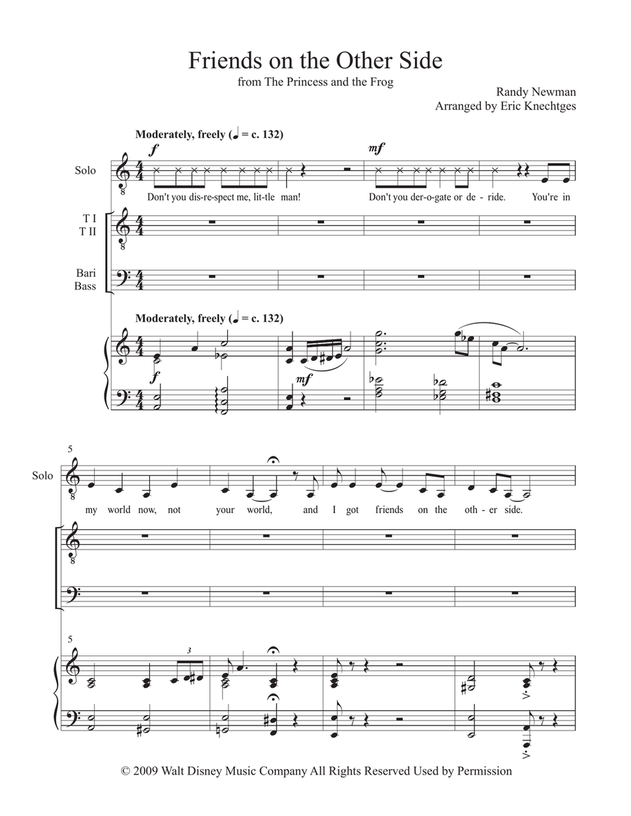 Friends On The Other Side TTBB scores gallery preview page 1