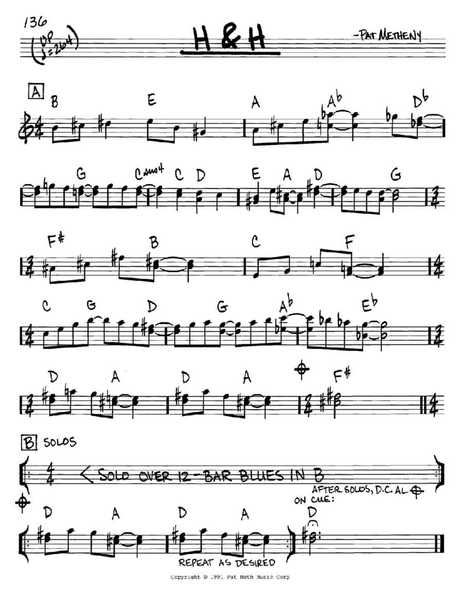 H & H H & H Piano scores gallery preview page 1