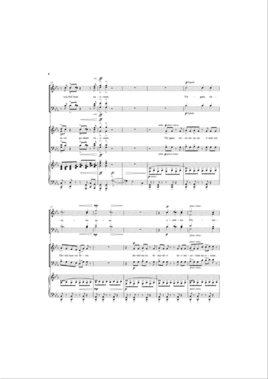 Salisbury Vespers Divisi scores gallery preview page 6