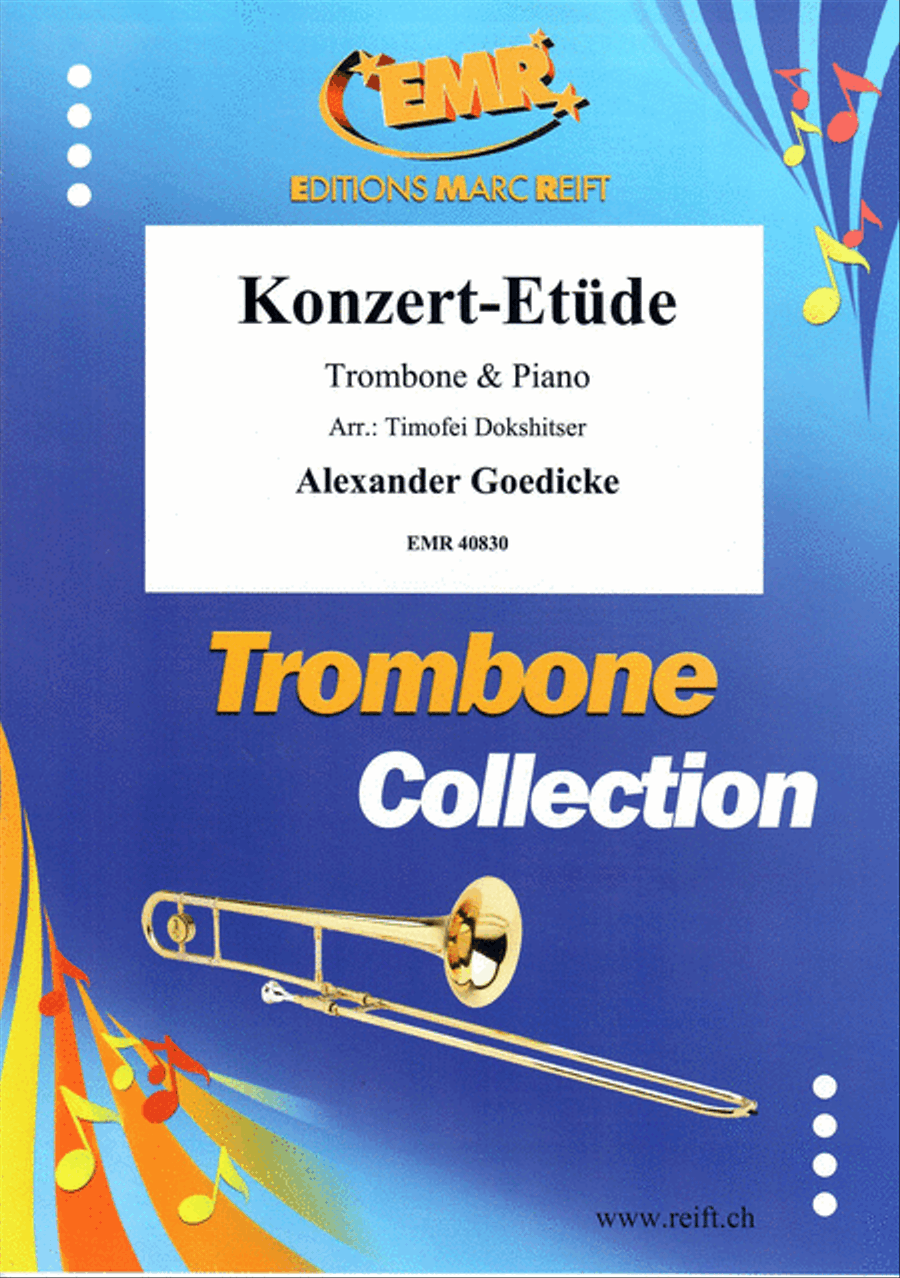 Konzert-Etude Konzert-Etude Piano Accompaniment scores gallery preview page 1