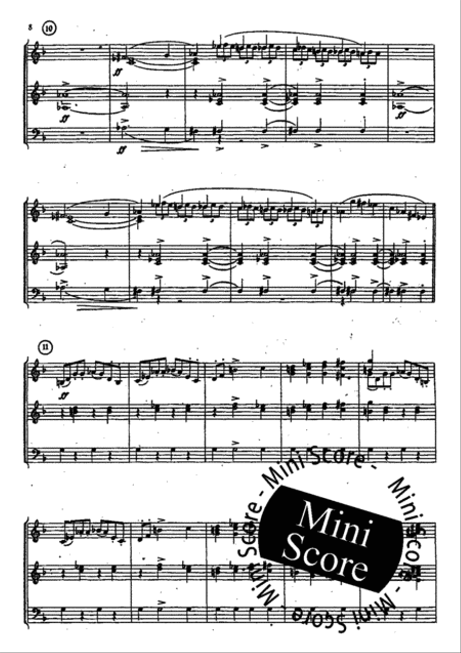 Zampa Zampa Fanfare Band scores gallery preview page 13