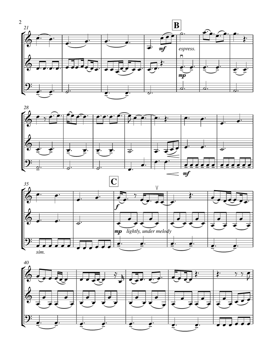 How He Loves String Duet scores gallery preview page 3
