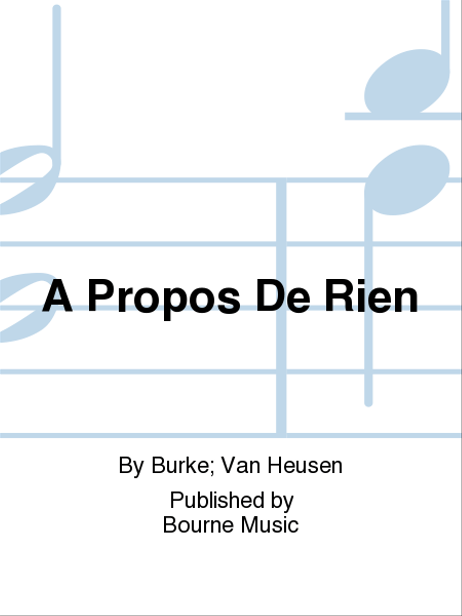 A Propos De Rien Voice Solo scores gallery preview page 1
