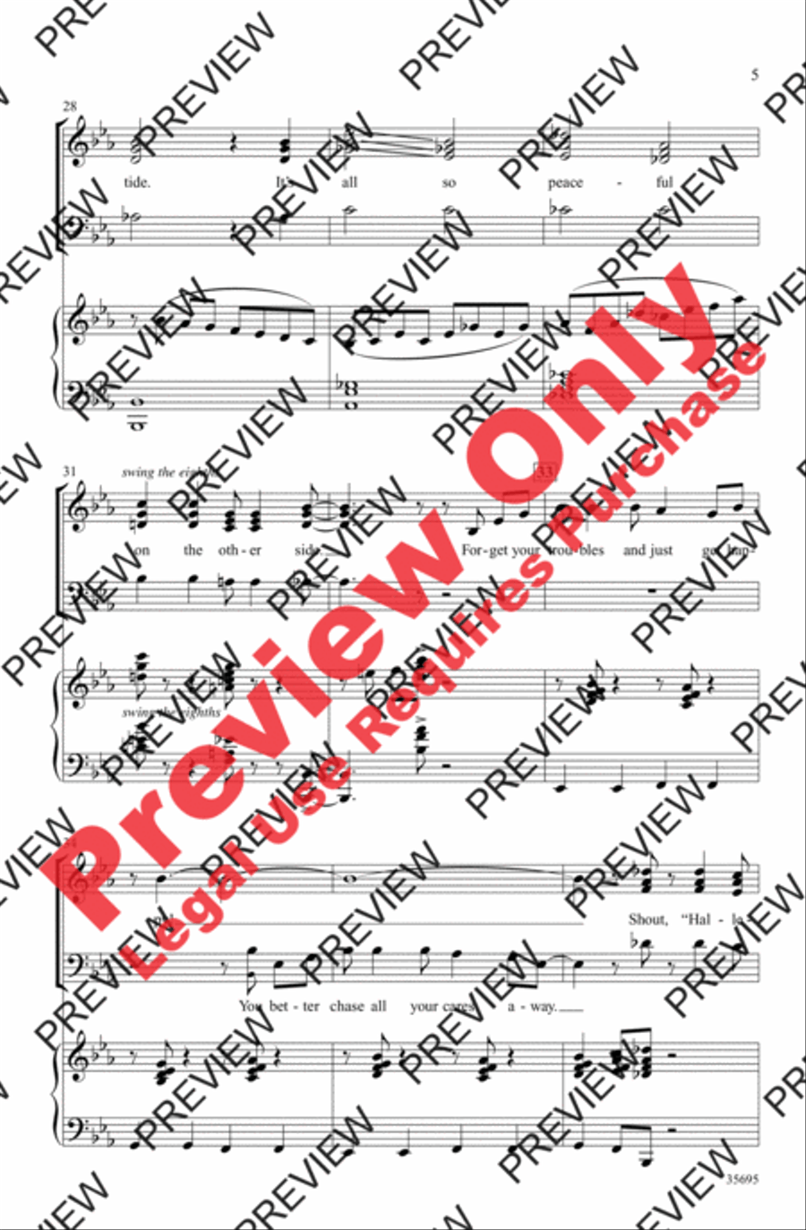 Get Happy 3-Part scores gallery preview page 5